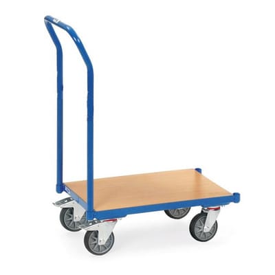 Eurokasten-Roller 135820 mit Schiebebügel, bündig