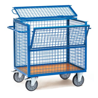 Drahtkastenwagen 2762, TPE-Reifen, Tragkraft 600kg