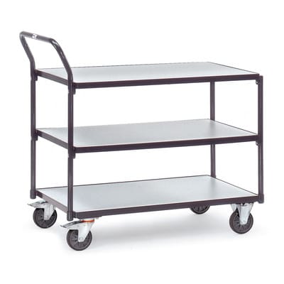 ESD-Tischwagen 1850, 3 Ebenen, Tragkraft 300kg