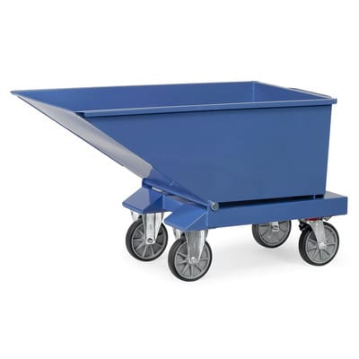Muldenkipper 4701 mit Ablasshahn, 250 Liter, Tragkraft 750kg