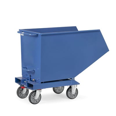 Muldenkipper 4702 mit Ablasshahn, 450 Liter, Tragkraft 750kg
