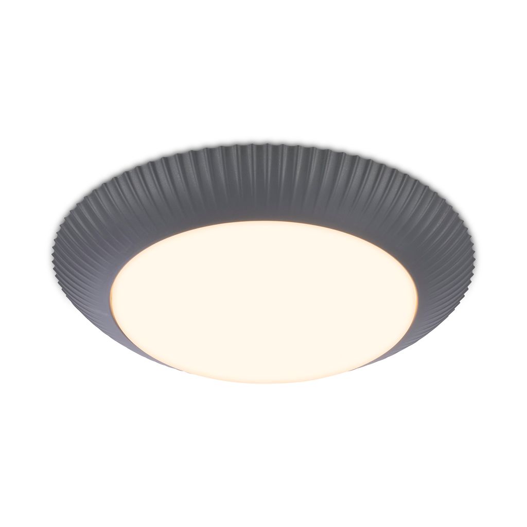Briloner Led Deckenlampe Ø39x6 Cm 17,5w 2000lm 3000k Warmweiß Anthrazit - Deckenleuchte Wohnzimmer Schlafzimmer Flur Küche