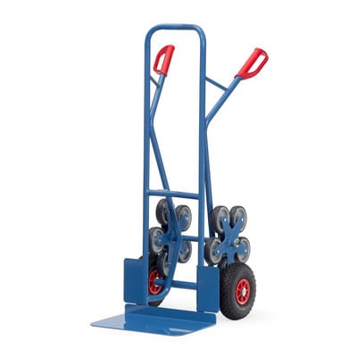 Treppenkarre TK 1328, 5-armige Radsterne, Luftreifen, Tragkraft 200kg