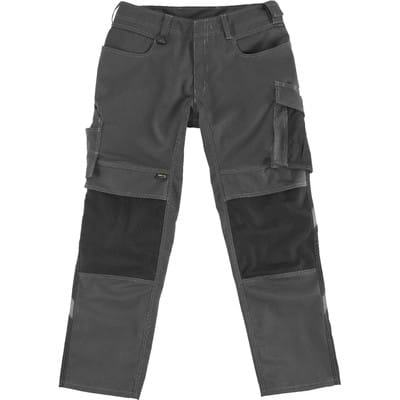 Berufshose Erlangen 12179-203, dunkelanthrazit/schwarz, Größe C47