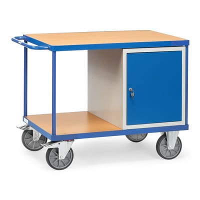 Werkstattwagen 2432, 2 Ebenen, Flügeltür, Tragkraft 600kg