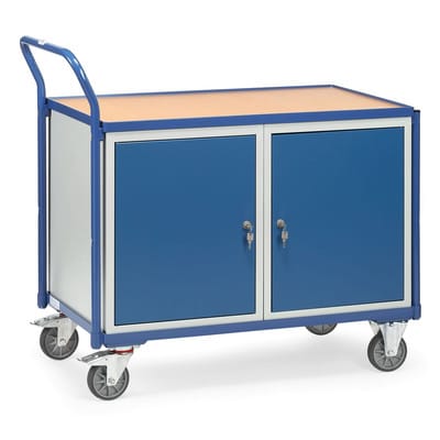 Tischwagen 2633, 1 Ebene, 1 Flügeltür, Tragkraft 300kg