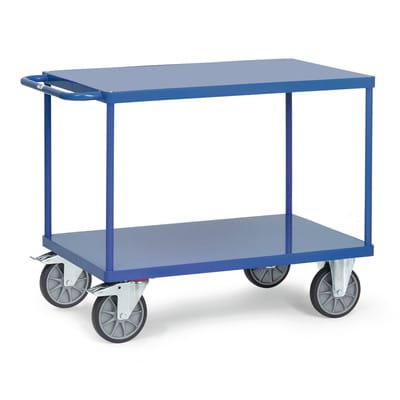 Tischwagen 2403B mit Stahlblech-Plattformen, Tragkraft 600kg