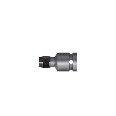 Verbindungsteil mit Schnellwechsel-Bithalter 1/4" Antrieb 1/2" 4-kant