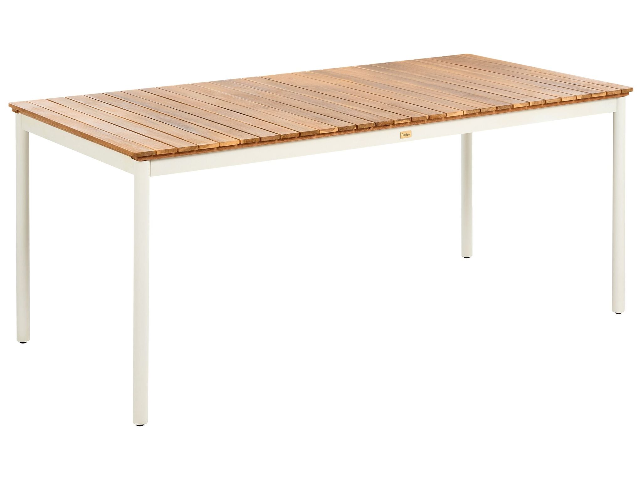 Gartentisch Für 6 Personen Corricella 180 Cm 90 Cm Akazienholz Braun