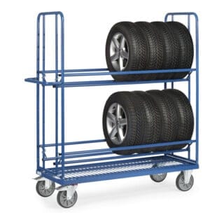 Reifenwagen 4596, 2 neigbare Ebenen, Tragkraft 400kg