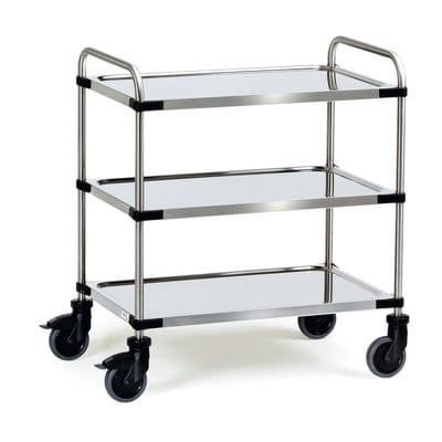 Edelstahl-Servierwagen 5005, Tragkraft 150kg