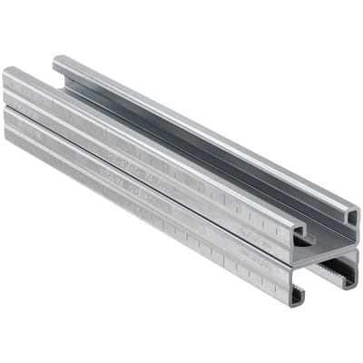 Montageschiene verzinkt FUS-D 21/D