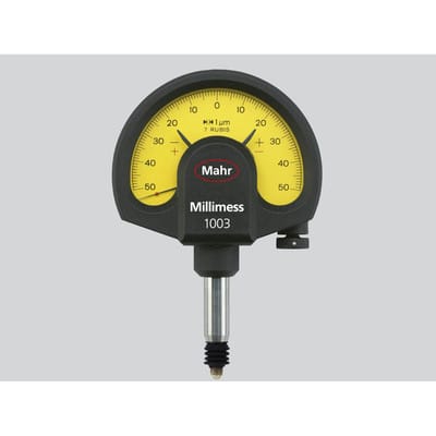 Feinzeiger Millimess 1003 T Ablesung 1,0µm 50µm mit Stoßschutz