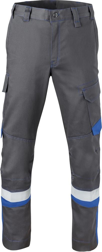 Bundhose Safety Image+, kohle-grau/blau, Größe 50