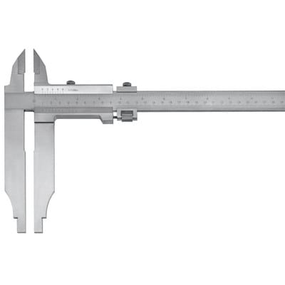 Werkstatt-Messschieber mit Spitze Feineinstellung 500x150mm