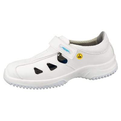 Sicherheitssandale uni6 31795, S1 ESD, weiß, Größe 47