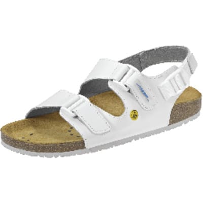 Berufssandale Nature 4090, OB FO SRC ESD, weiß, Größe 47
