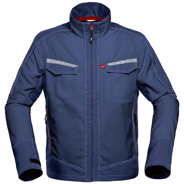 Jacke Attitude, langarm, marine-blau, Größe XXXL
