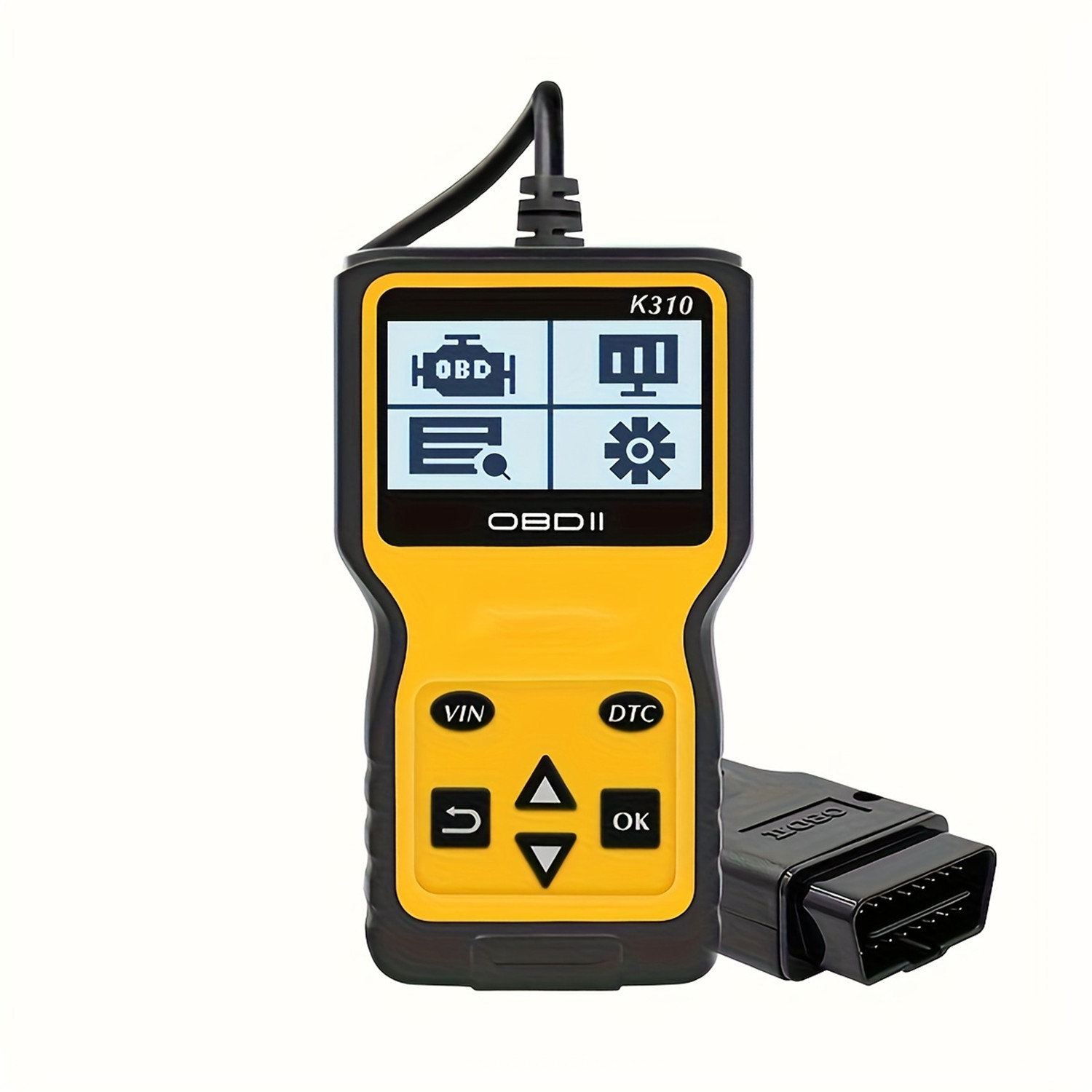 Obd2 K310 Code-lesegerät, Kfz-motordiagnosegerät, Automatisches Plug-and-play, Schnell, Kompatibel