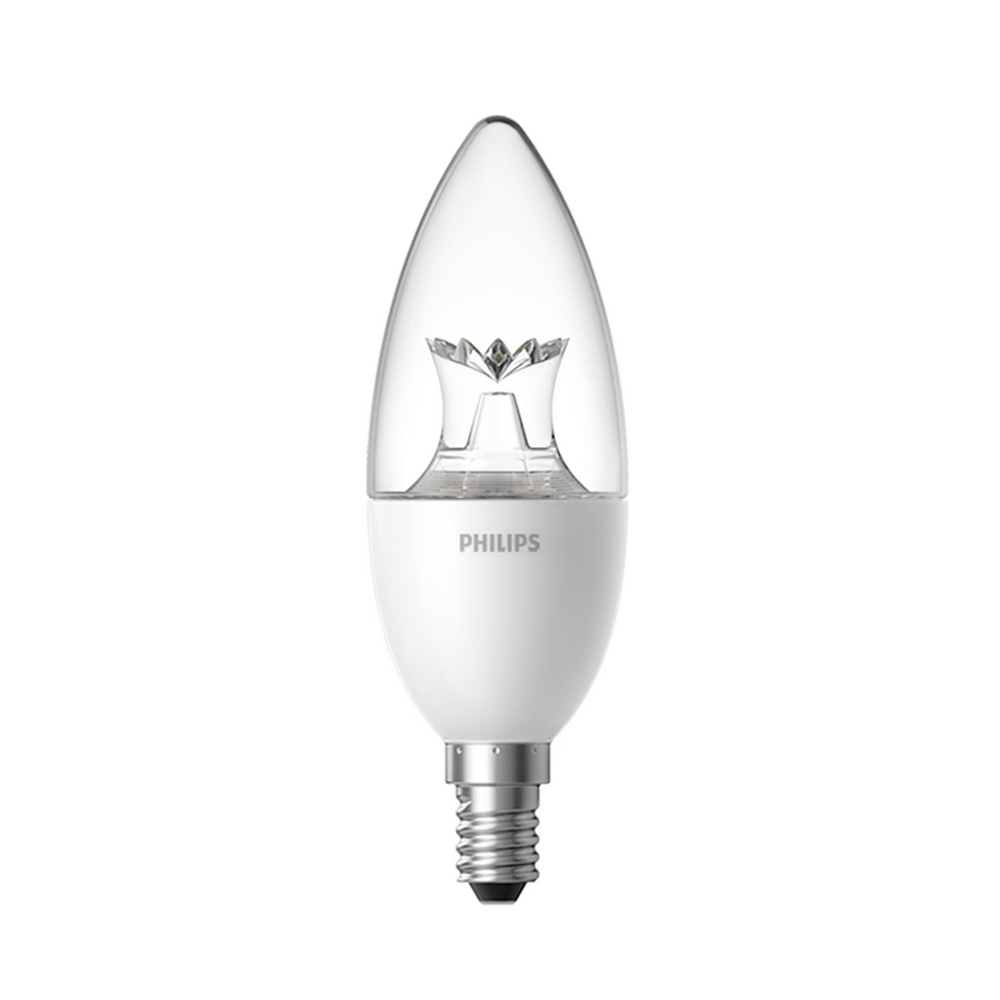 Philips Smart-kerzenlampe E14 220–240 V, Wlan, Fernsteuerung Per App, Farbtemperatur 3000–5700 K, Sehkomfort
