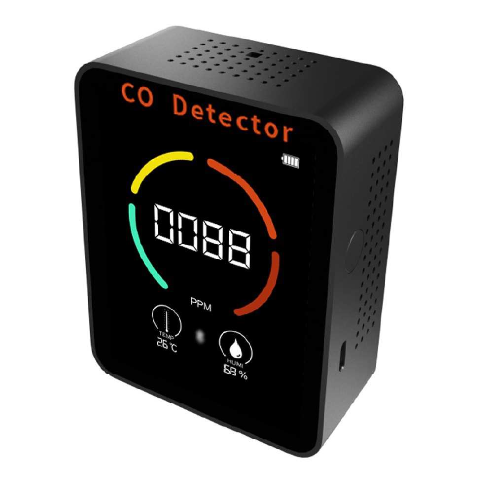 Tragbarer Kohlenmonoxidmelder, Präziser Elektrochemischer Sensor, Alarm Für Zuhause, Büro, Auto