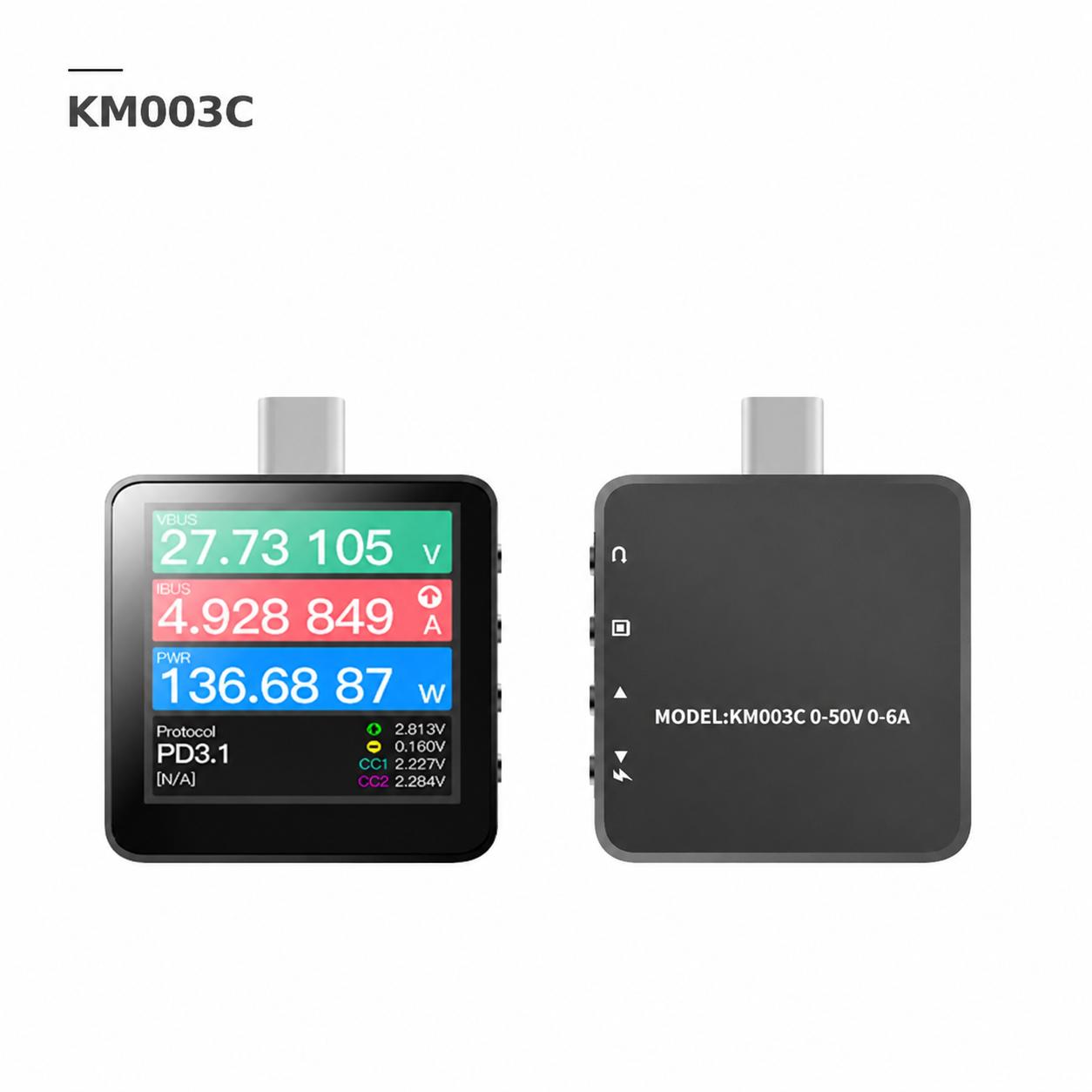 Chargerlab Power-z Km003c Pd3.1 Usb Typ-c Ladespannungs- Und Stromprüfer