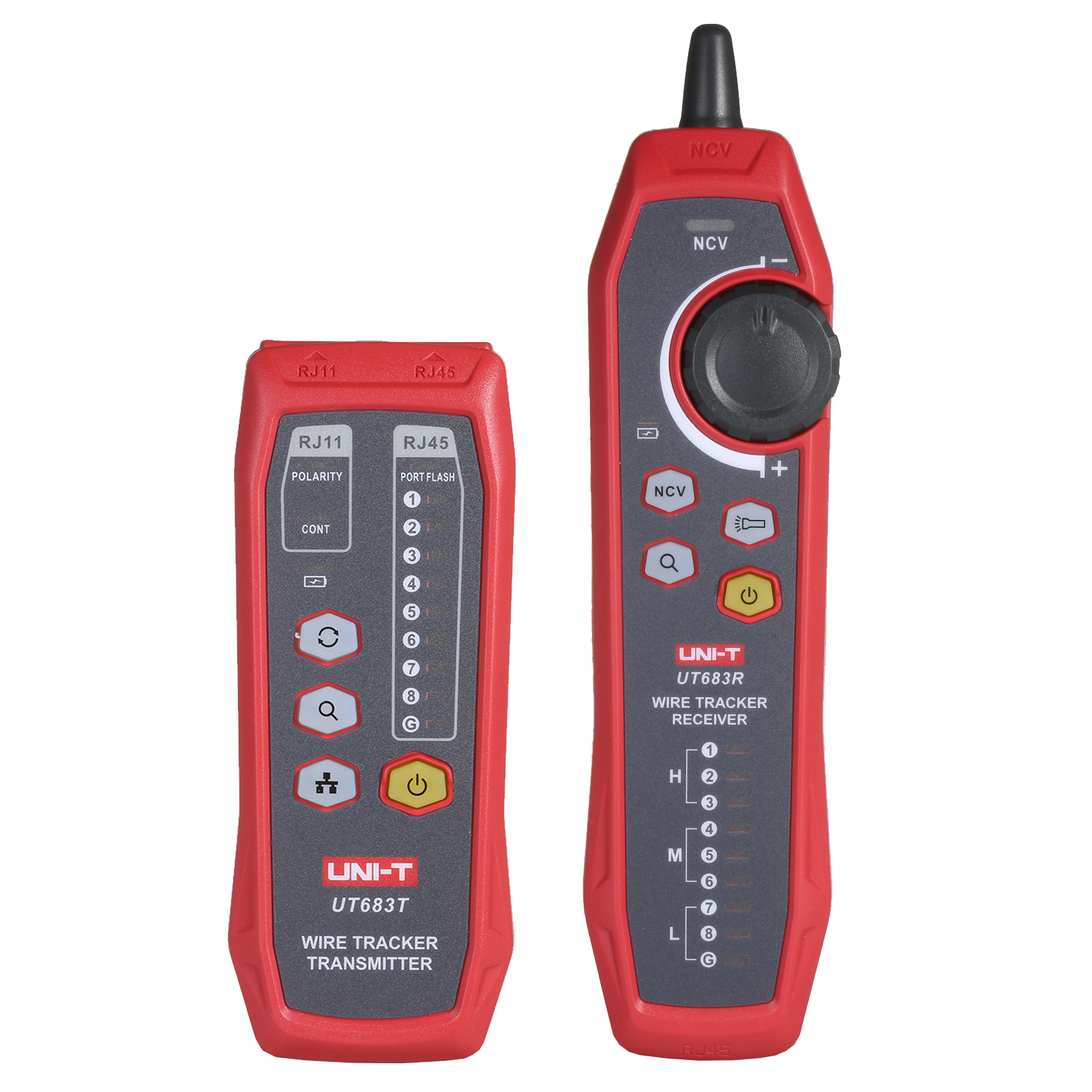 Uni-t Ut683kit Netzwerkleitungsdetektor, Signalverfolger, Kabelsuchgerät, Multifunktionstester, Telefon, Paarung