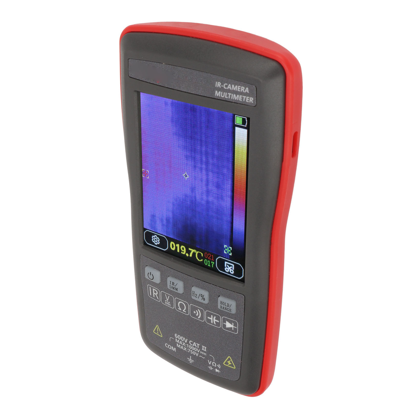 2-in-1 Wärmebildkamera-multimeter, 2,8-zoll-touchscreen, Elektrischer Tester -40 °c Bis 300 °c Für Elektriker