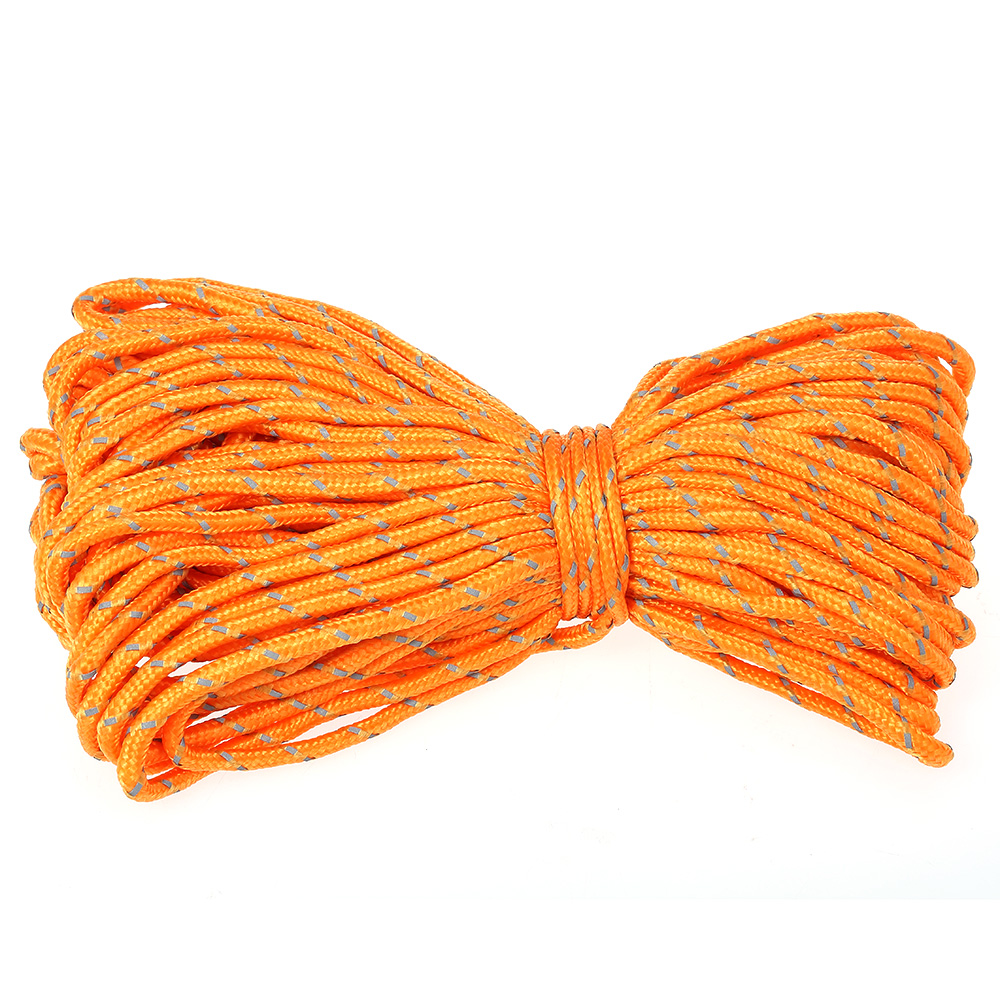 20 M Reflektierendes Paracord-seil, 1 Innenstrang, Ideal Zum Campen Und Für Markisen.