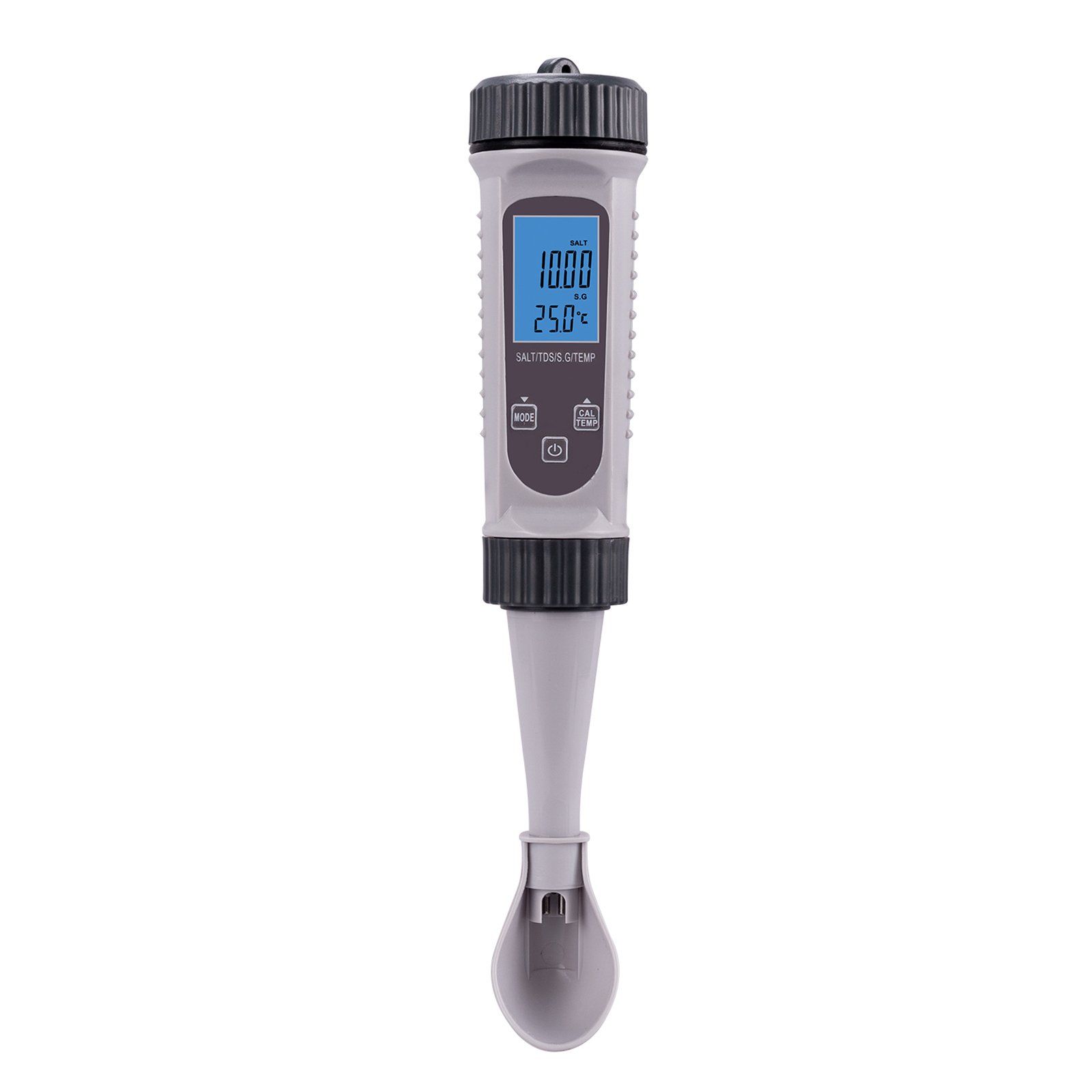 4-in-1 Digitaler Wassertester: Misst Salzgehalt, Tds, Dichte Und Temperatur. Hochpräziser Stift