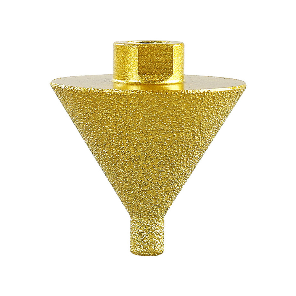 Diamant-fasenfräser, M10-gewinde, Geeignet Für Fliesen, Marmor, Quarz, Stein, Granit, Keramik, Zum Vergrößern Und Formen Von Nuten