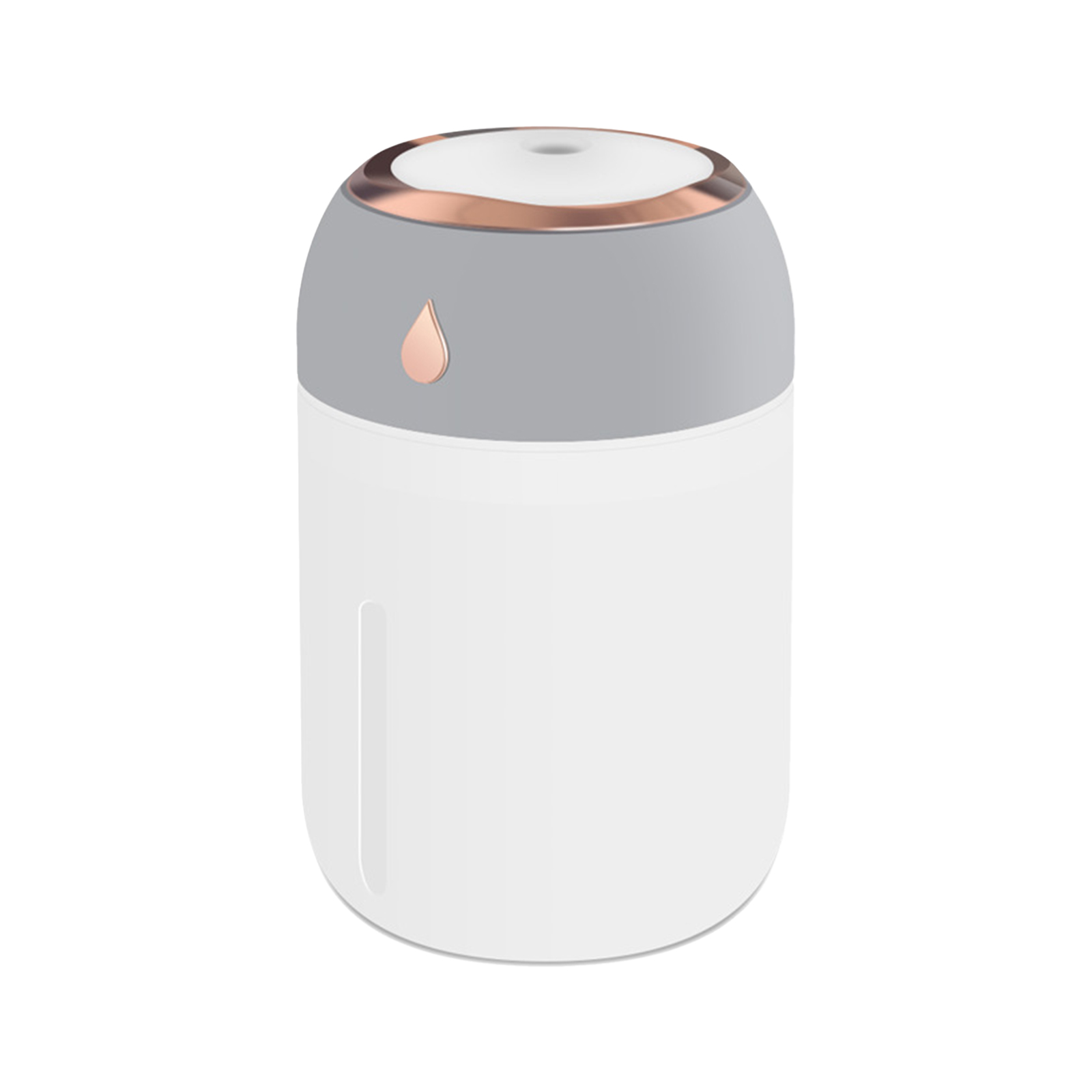 Leiser Mini-usb-luftbefeuchter (330 Ml) Mit 7-farbigem Nachtlicht – Kühlnebel Für Trockene Räume Wie Büro, Kinderzimmer Und Auto