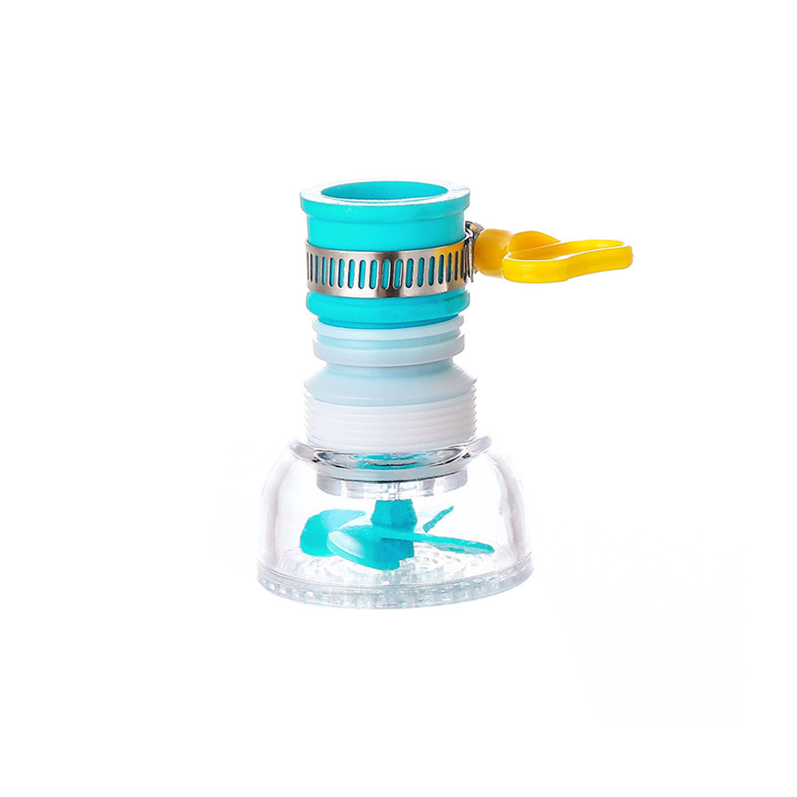 360°-spritzschutz-luftsprudler Für Küchenarmaturen Mit Medizinischem Steinfilter, Wassersparfunktion Für 16-23 Mm Ausläufe
