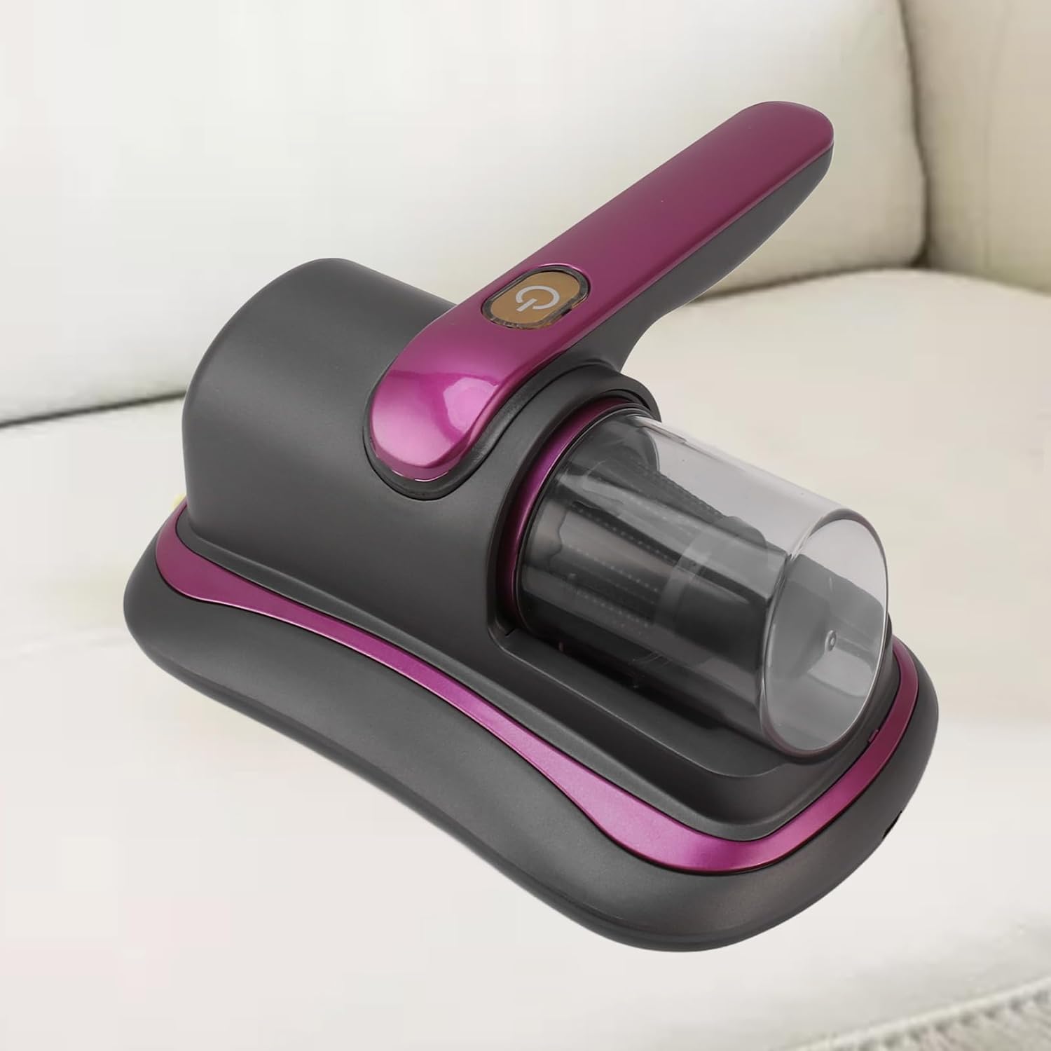 1200mah Kabelloser Uv-bettstaubsauger – Leiser, Tragbarer Milbenreiniger Für Matratzen, Sofas Und Kissen