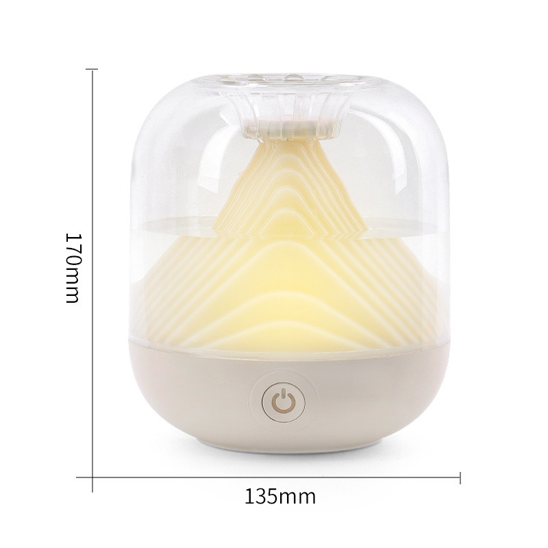 Kabelloser, Tragbarer Luftbefeuchter (1 Liter), Leiser Diffusor Für Ätherische Öle Für Räume Bis Zu 20 M², Akkulaufzeit: 20 Tage