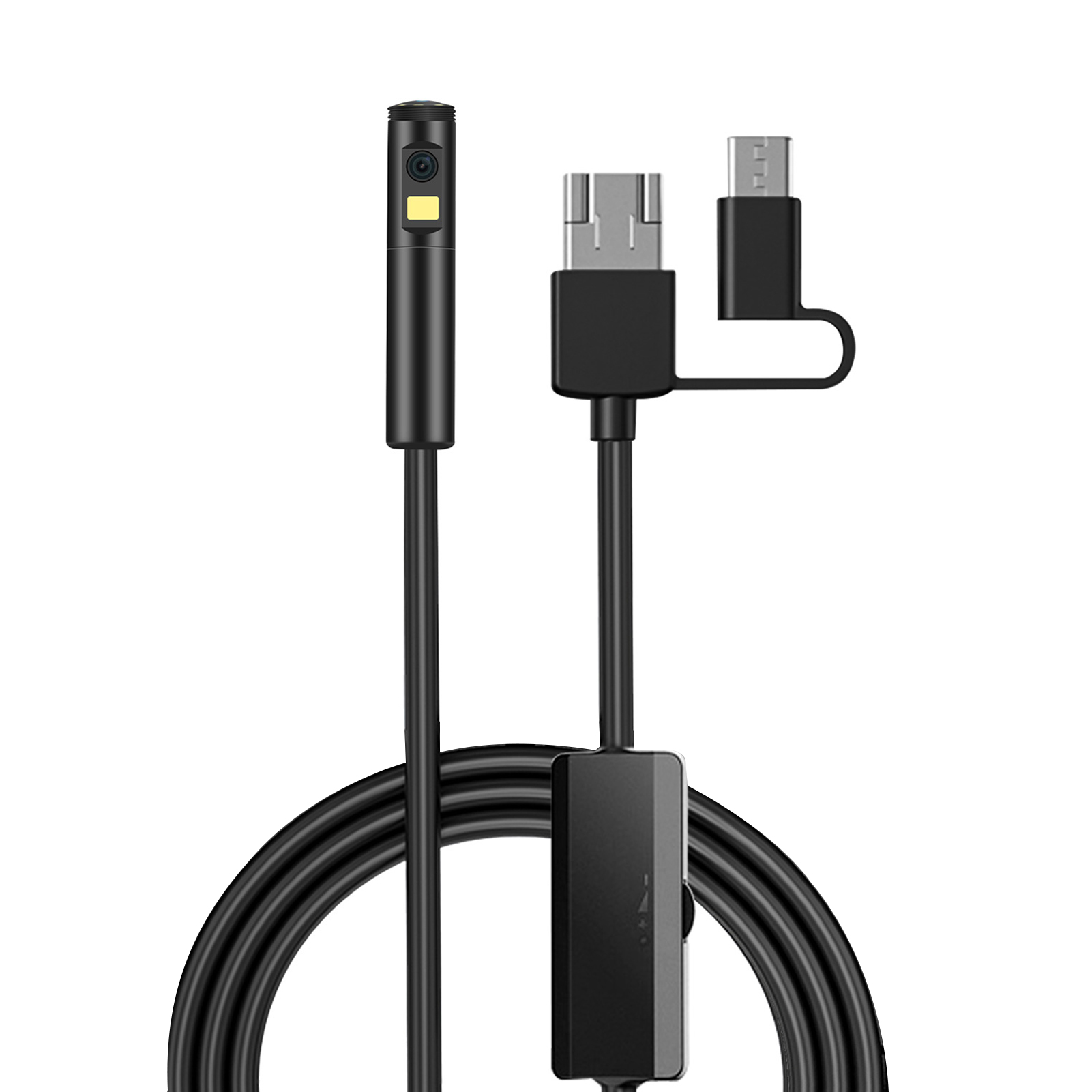 3-in-1-industrie-endoskopkamera, Typ-c-/android-/usb-schnittstelle, 9 Einstellbare Leds, 5,5-mm-objektiv, 1960 X 1080, Ip68
