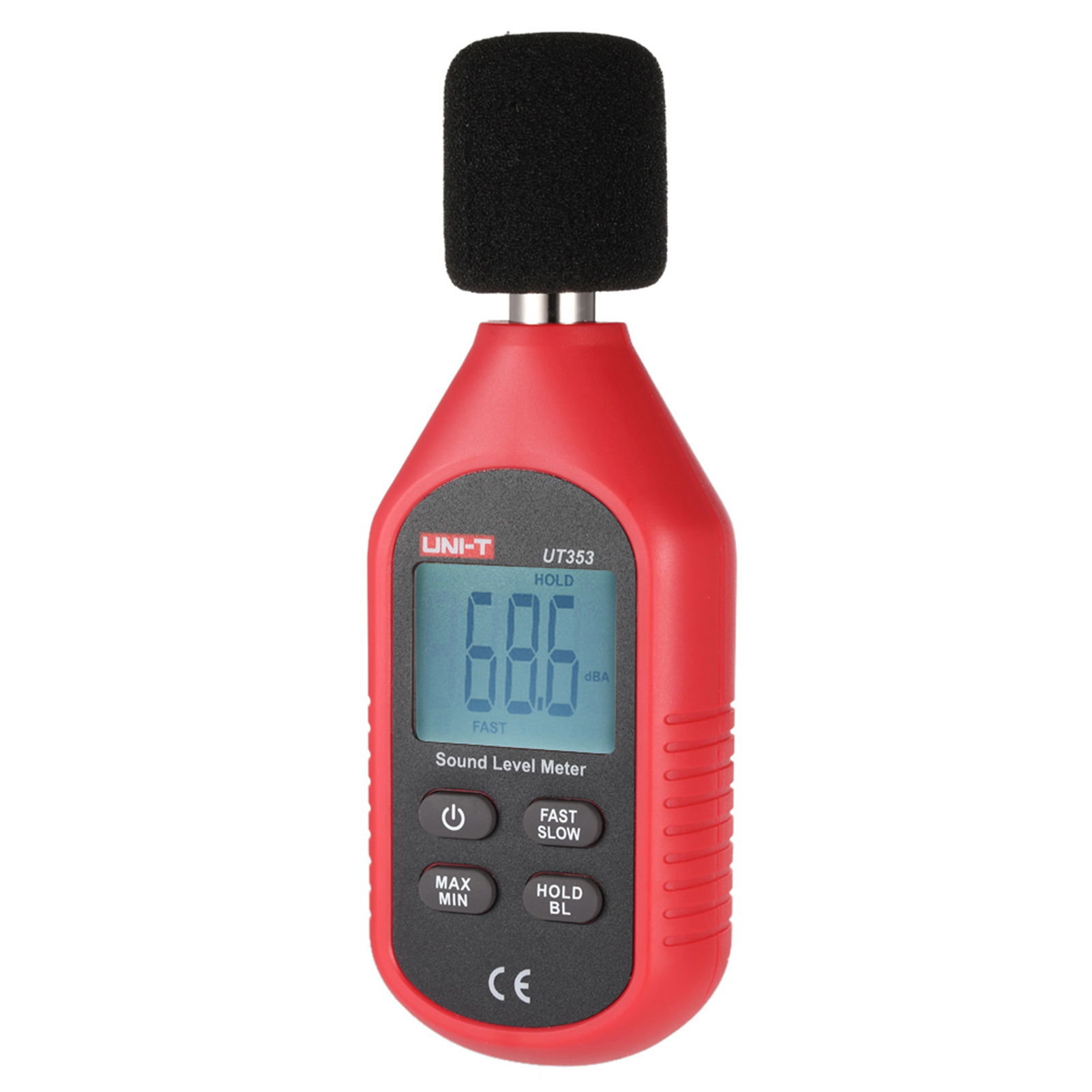 Uni-t Ut353 Miniatur-digital-schallpegelmesser Mit Lcd-anzeige, Geräuschmessgerät, Dezibel-tester 30–130 Db
