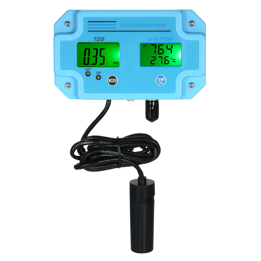 Professionelles 3-in-1-wasseranalysegerät: Ph-wert, Tds, Temperatur, Temperaturanzeige, Digitales Lcd-display Mit Mehreren Parametern, Multifunktionaler Qualitätsmonitor