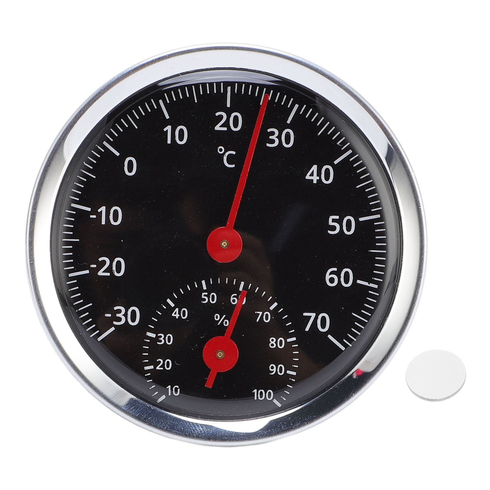 Batterieloses Mechanisches Thermometer-hygrometer Mit Einem Messbereich Von -30 °c Bis 70 °c Für Den Innenbereich, Z. B. Für Zuhause, Kinderzimmer, Gewächshaus Und Auto.
