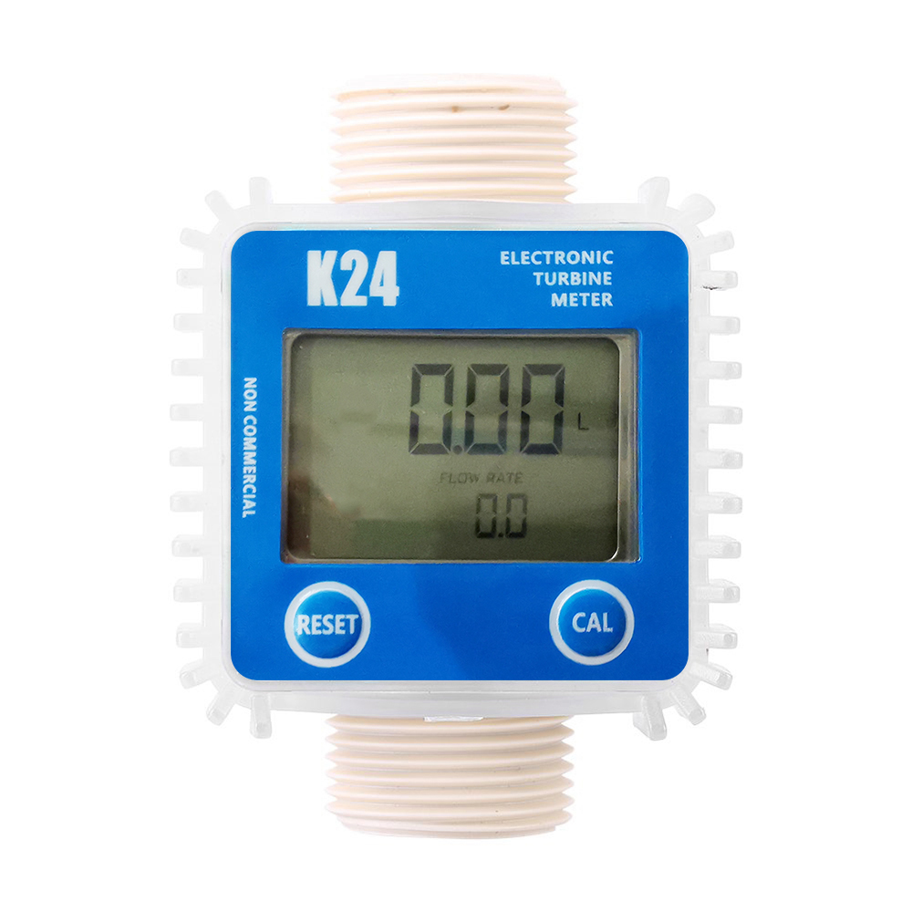 1 K24 Digitales Turbinendruckmessgerät Für Den Durchfluss Von Dieselkraftstoff, Chemikalien Und Flüssigkeiten (wasser).