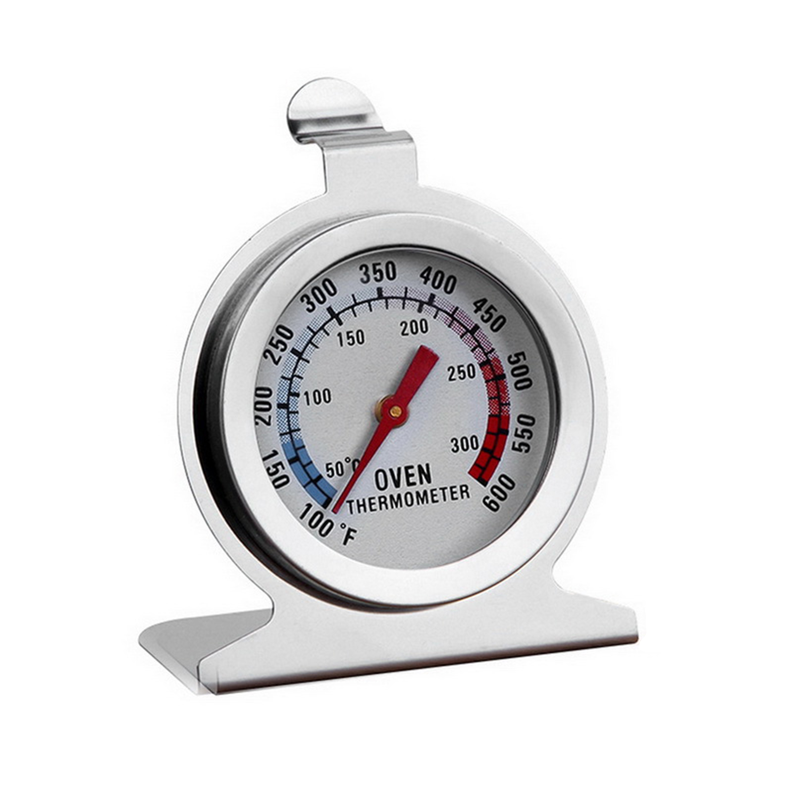 Ofenthermometer Aus Edelstahl 50-300°c, Ideal Zum Kochen Von Fleisch – Sofortableseher Für Grill, Smoker, Drehspieß Und Gebäck