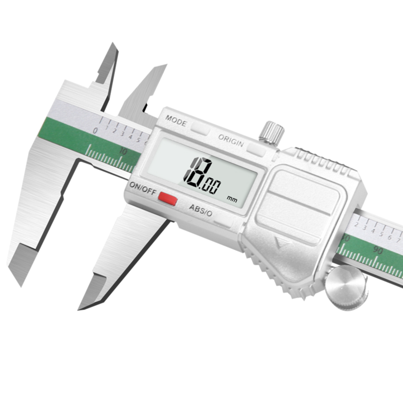 Digitaler Messschieber, 150 Mm, Edelstahl, Wasserdicht (ip54), Hohe Präzision (0,01 Mm), Innen-, Außen- Und Tiefenmessung