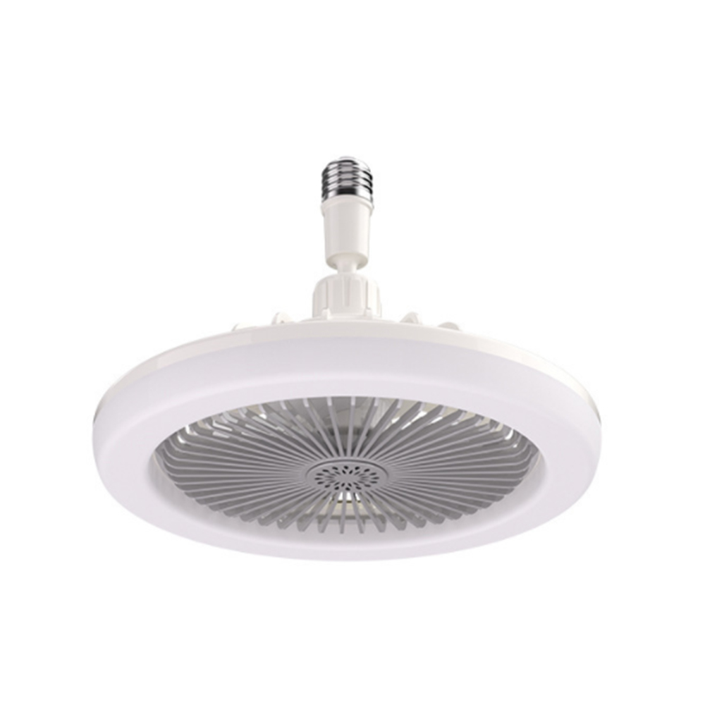 Deckenventilator Mit Licht, 25 Cm, E27, Geräuscharm, 3 Geschwindigkeitsstufen, Modernes, Blattloses Design, Für Kinderzimmer Und Wohnzimmer