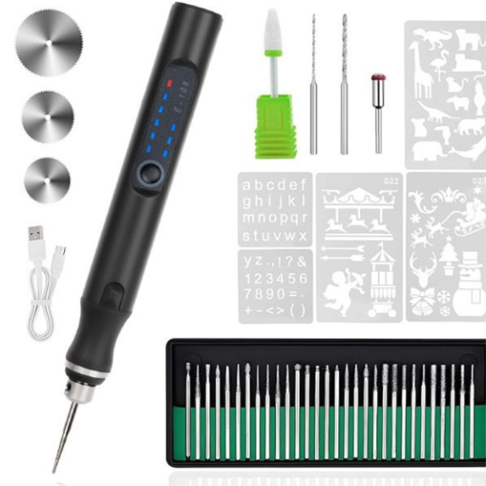 Mini-elektroschleifer Für Feine Jadegravuren, Präzisions-holzbohrer, Kompaktpolierer Für Bastelarbeiten