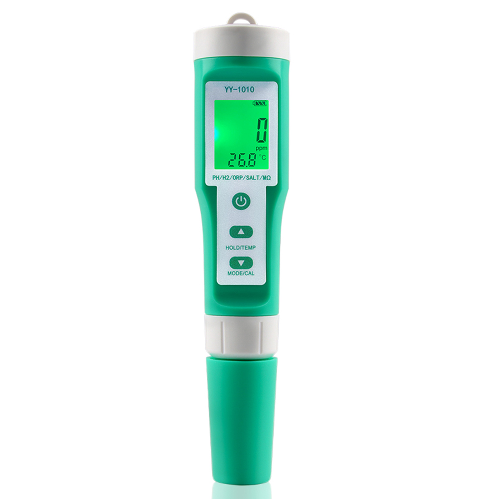 10-in-1 Wasserqualitätstester Für Aquarien, Hochpräzises Ph-, Ec-, Tds- Und Orp-messgerät, Wasserdichter Analysator (ip67)