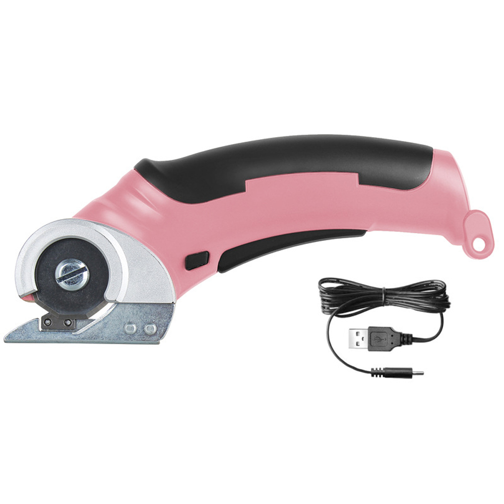 Tragbarer, Kabelloser Elektrischer Stoffschneider, 600 G Kapazität, Kupfermotor, 2000 Mah Akku Zum Nähen, Basteln, Für Leder Und Karton
