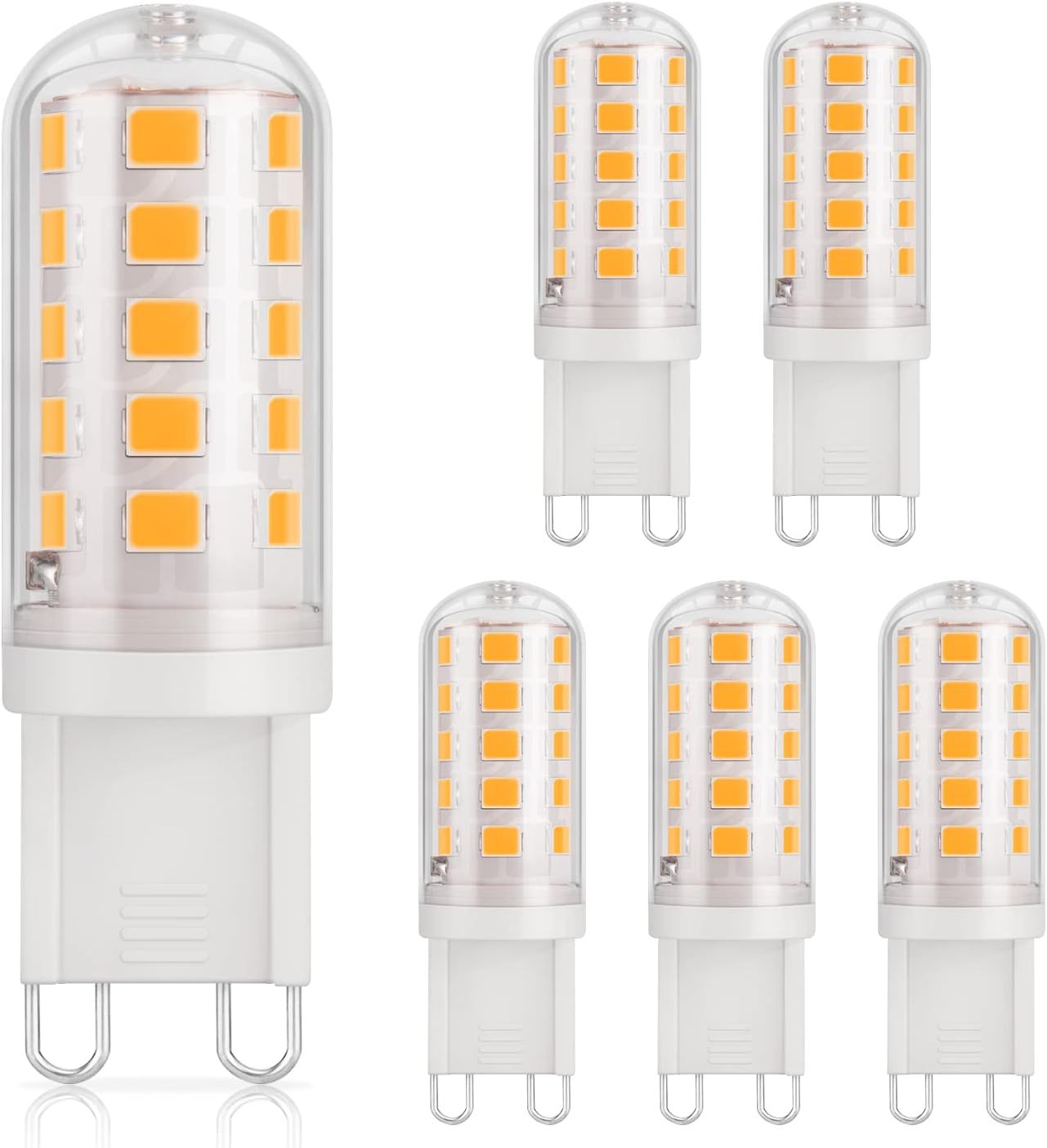 G9 Led-keramiklampe, Warmweiß, 220 V – Energiesparend, Lange Lebensdauer, Kompatibel Mit Halogen-kronleuchtern Für Wohnzimmerlampen