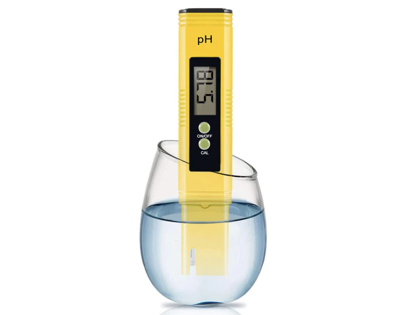 Digitales Ph-messgerät Im Taschenformat Für Hydrokultur, Hohe Genauigkeit (2 Dezimalstellen), Ph-messbereich 0-14