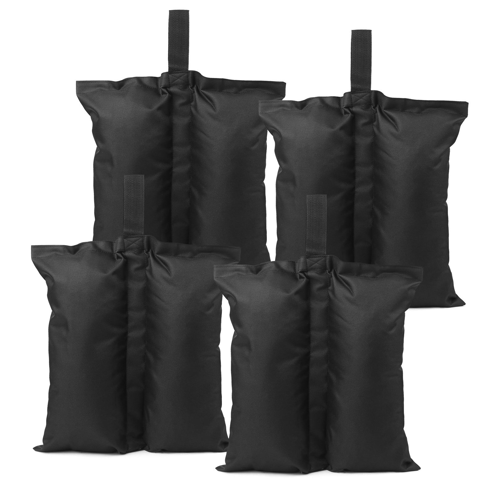 Set Mit 4 Sandballastsäcken Zum Zusammenklappen Von Zeltbeinen, Sonnenschirmen Und Trampolinen.