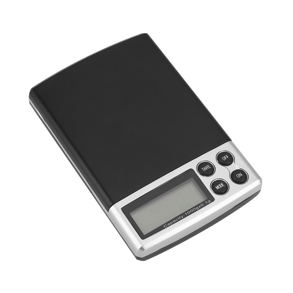 Digitale Küchenwaage, 0,1 G Genauigkeit, 1000 G Kapazität, Edelstahlplattform, Für Gebäck Und Schmuckherstellung